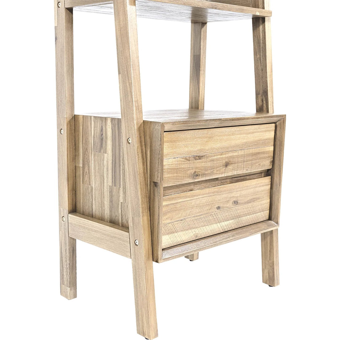 022 SI-2527518 | Closeup | Gia Modular Bookcase by LH Imports. Made from acacia in a unique style.