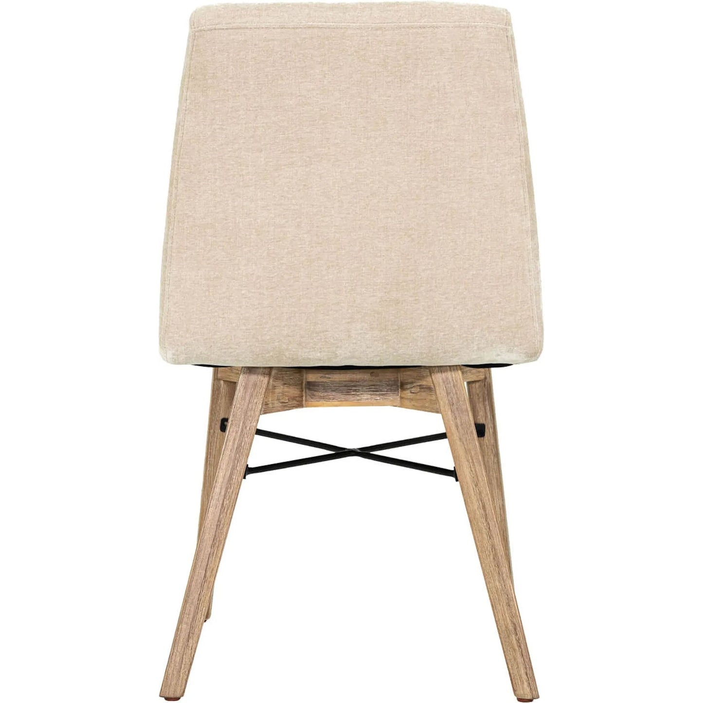 005 SI-2325057 | Additional Silo | Gia Dining Chair (Set of 2) by LH Imports in sand. Made from solid acacia, plywood, pu foam, polyester fiber batting 100% polyester fabric in a transitional style.