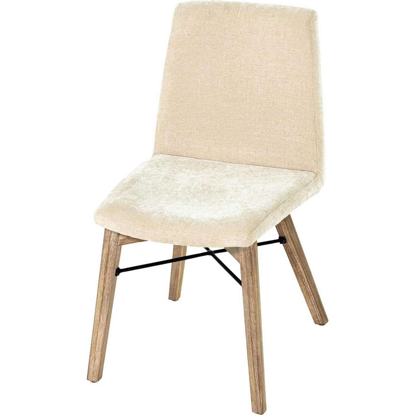 006 SI-2325057 | Additional Silo | Gia Dining Chair (Set of 2) by LH Imports in sand. Made from solid acacia, plywood, pu foam, polyester fiber batting 100% polyester fabric in a transitional style.