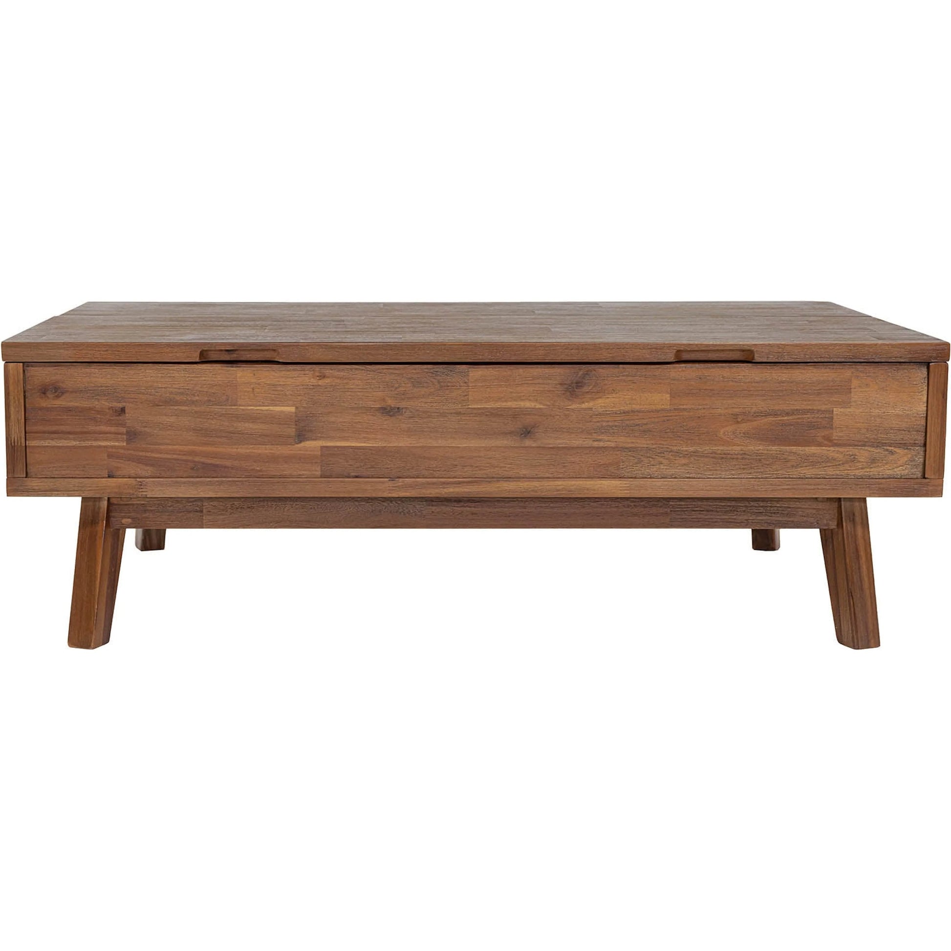 Gia Coffee Table by LH Imports in warm pecan. Made from unique in a transitional style.