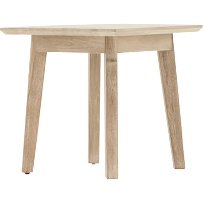 Gia Side Table by LH Imports. Made from acacia in a modern style.