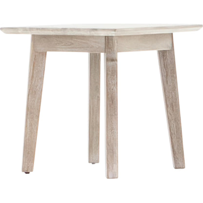 Gia Side Table by LH Imports. Made from acacia in a modern style.