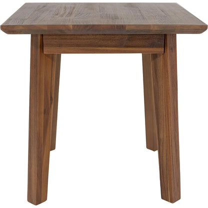 Gia Side Table by LH Imports. Made from acacia in a modern style.
