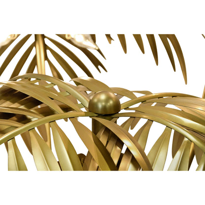 Gilda Oversize Palm Tree Lamp by Worlds Away in antique brass. Made from unique in a unique style.