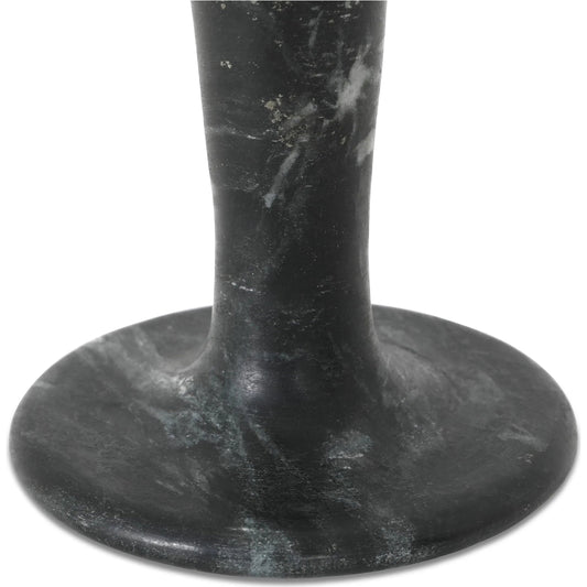 East Candle Holder by Moe's Home Collection in black. Made from marble in a unique style.