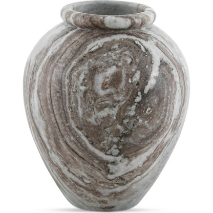 Didion Vase by Moe's Home Collection in brown. Made from torrento marble in a modern style.