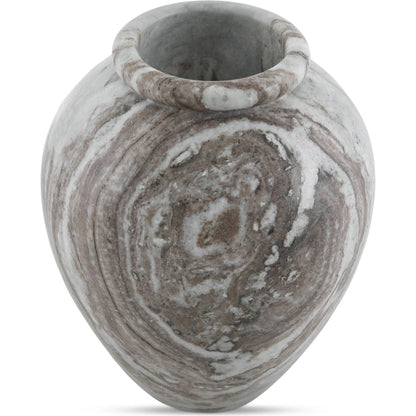 Didion Vase by Moe's Home Collection in brown. Made from torrento marble in a modern style.