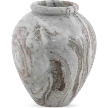 Didion Vase by Moe's Home Collection in brown. Made from torrento marble in a modern style.
