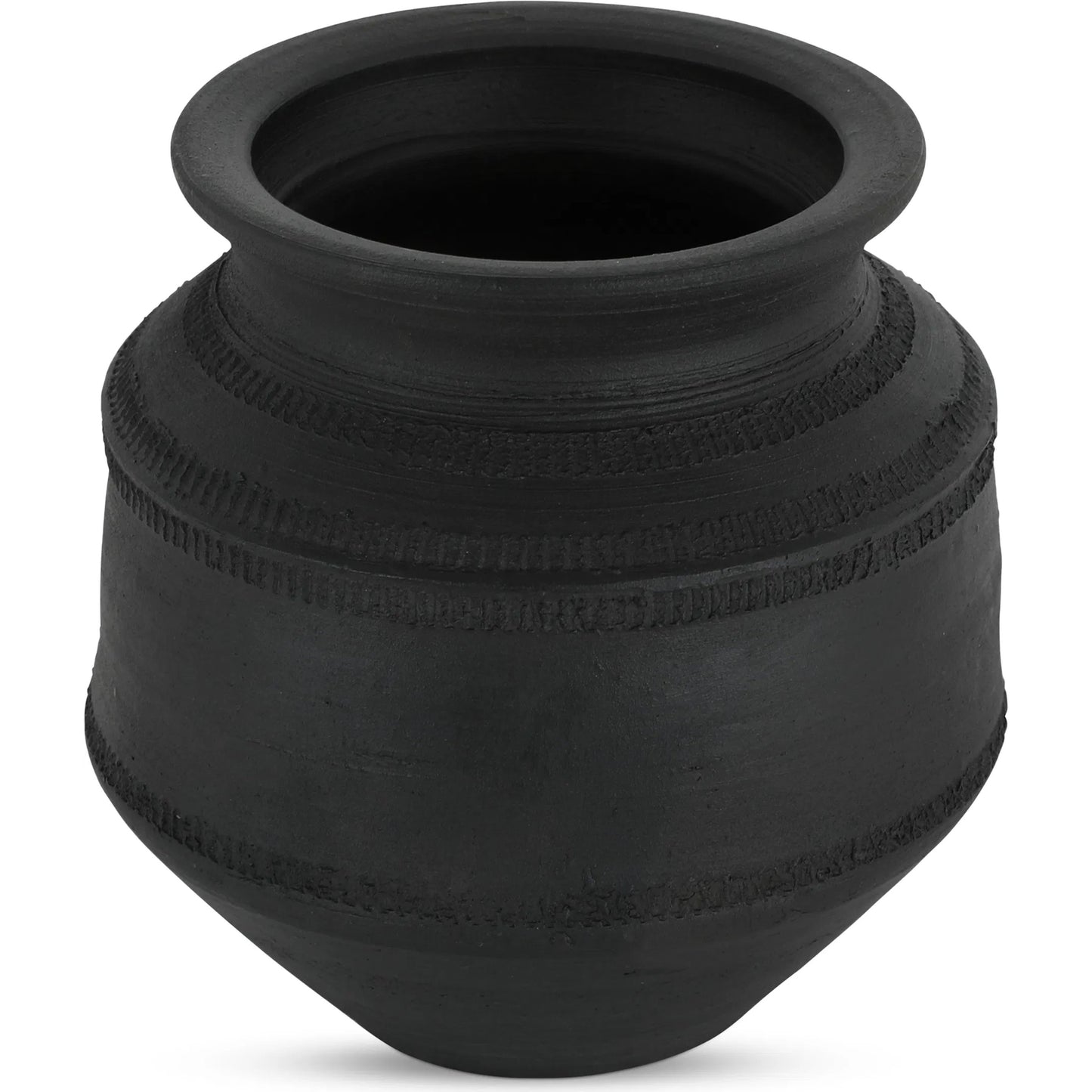 001 SI-2367903 | Additional Silo | Astra Vessel by Moe's Home Collection in black terracotta. Made from terracotta in a unique style.