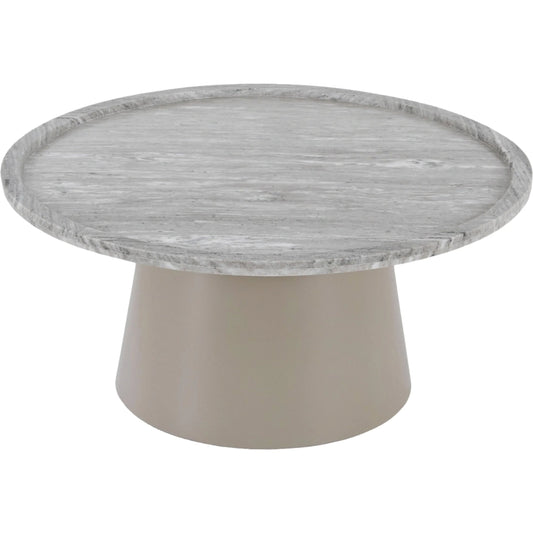 Kimberley Coffee Table by Moe's Home Collection in white. Made from antique white marble, mdf, iron in a unique style.