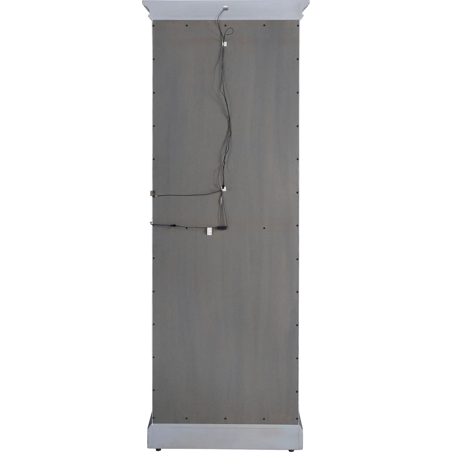 003 SI-2449335 | Additional Silo | Side Entry Accent Curio by Pulaski Furniture in gray. Made from birch wood in a transitional style.