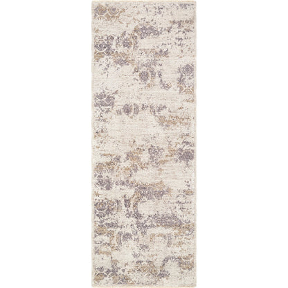 Gakko GKK-2317 Rug by Livabliss in charcoal, cream, ivory, gray, light olive, tan. Made from polyester in a unique style.
