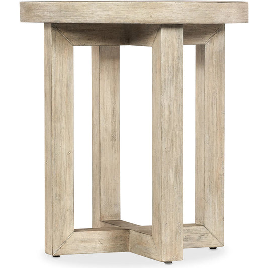 Commerce and Market Modern Side Table by Hooker Furniture in light wood and natural. Made from unique in a unique style.