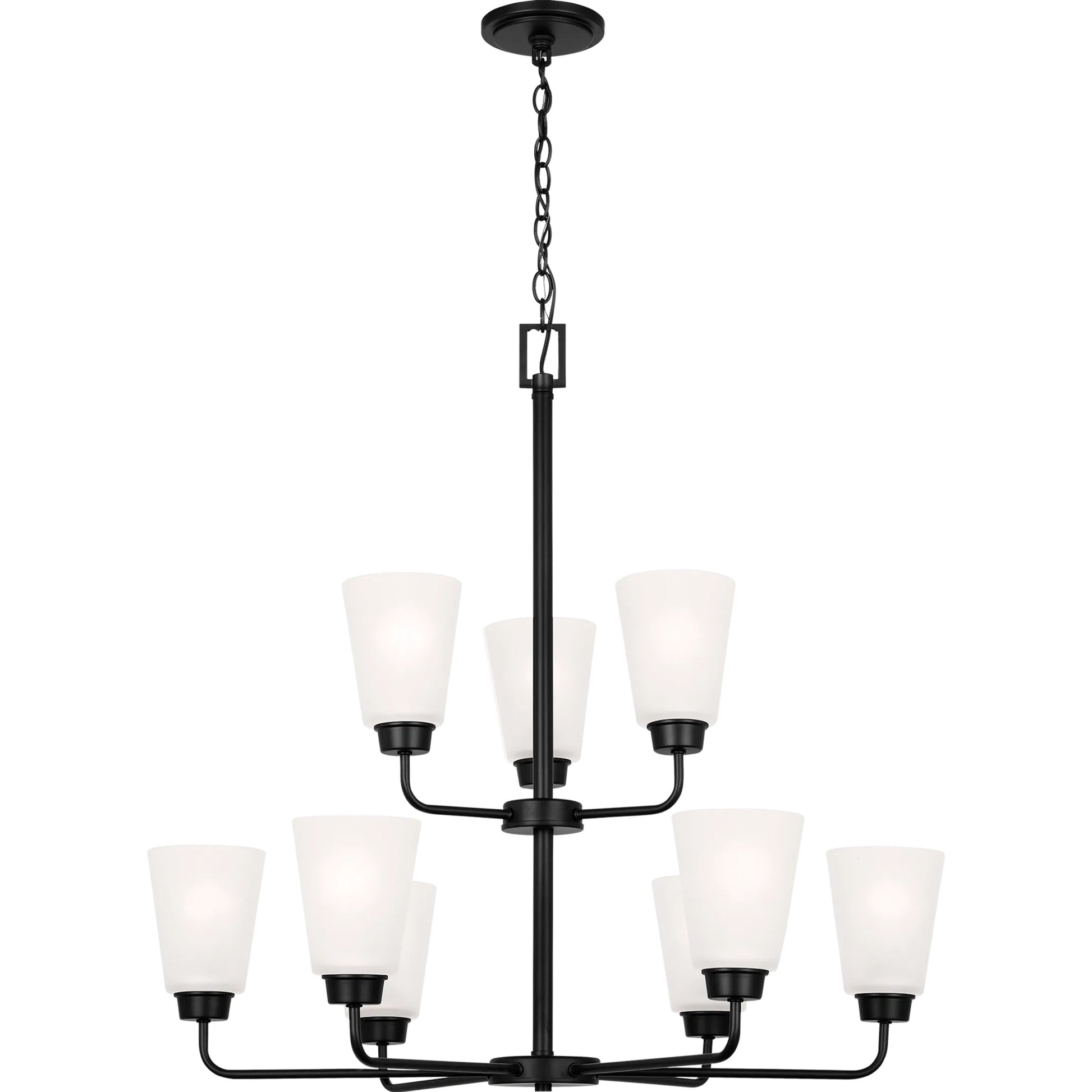 Kerrville Nine Light Chandelier by Visual Comfort & Co.. Made from steel in a unique style.
