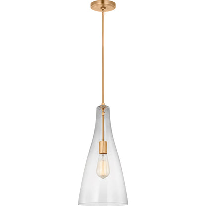 Arilda One Light Pendant by Visual Comfort & Co.. Made from steel in a modern style.