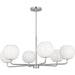 Rory Large Chandelier by Visual Comfort & Co.. Made from steel in a unique style.