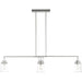 Anders Four Light Chandelier by Visual Comfort & Co.. Made from steel in a modern style.