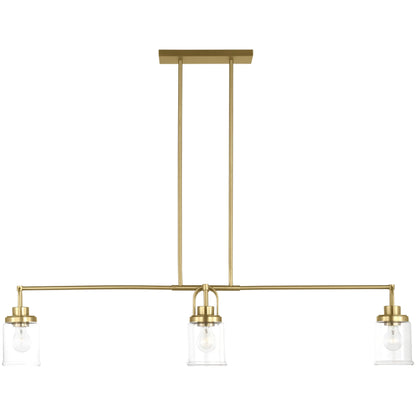 Anders Four Light Chandelier by Visual Comfort & Co.. Made from steel in a modern style.