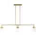 Anders Four Light Chandelier by Visual Comfort & Co.. Made from steel in a modern style.