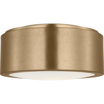 Albee Flush Mount by Generation Lighting. Made from steel in a modern style.