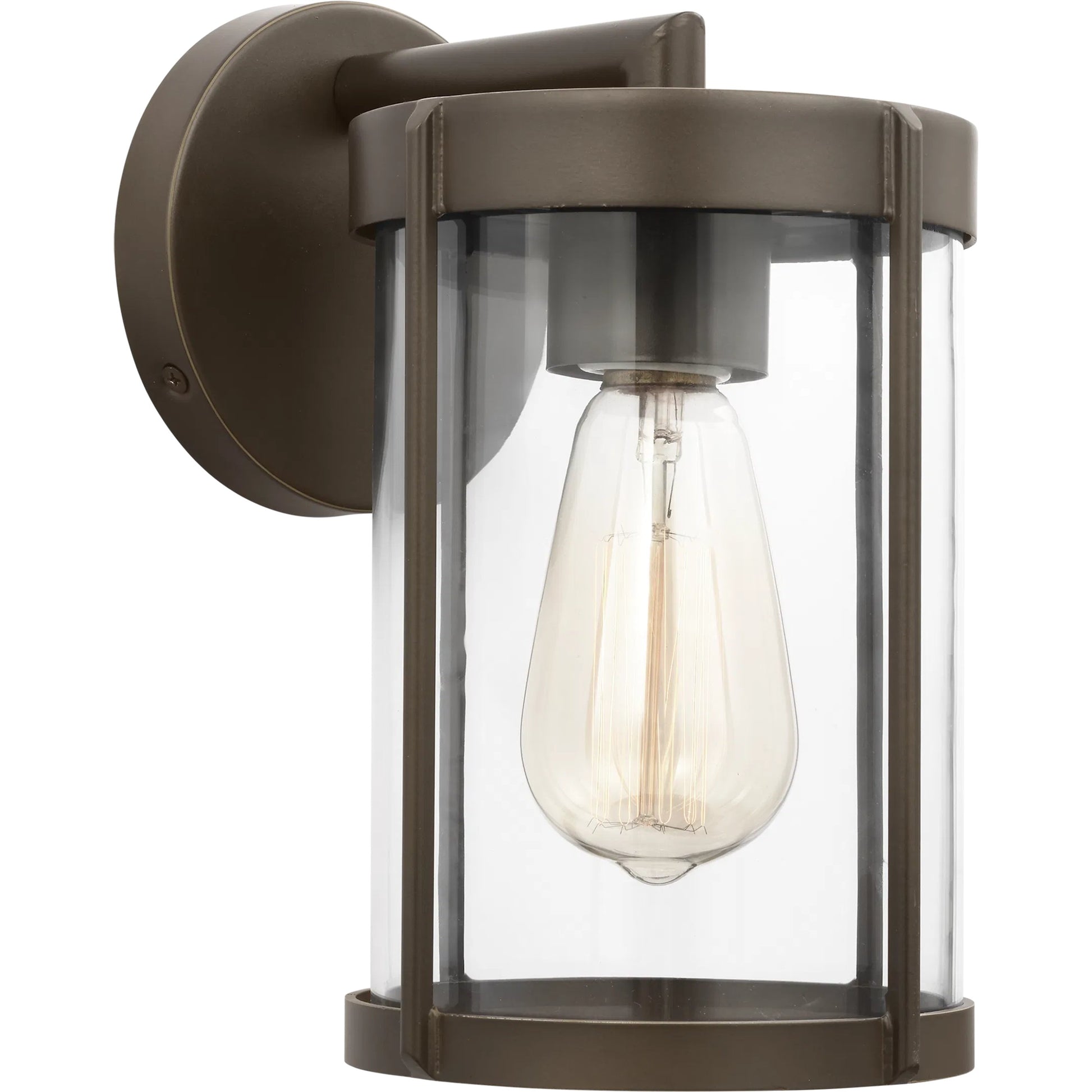 Luning Lantern by Generation Lighting. Made from aluminum in a cottage & farmhouse style.