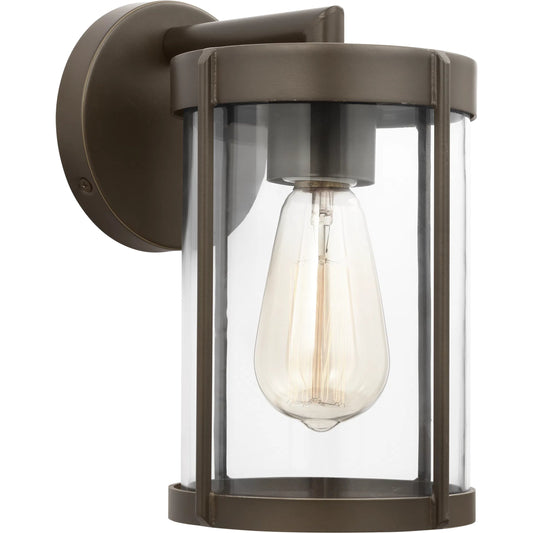 Luning Lantern by Generation Lighting. Made from aluminum in a unique style.