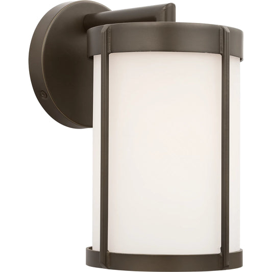 Luning Lantern by Generation Lighting. Made from aluminum in a unique style.