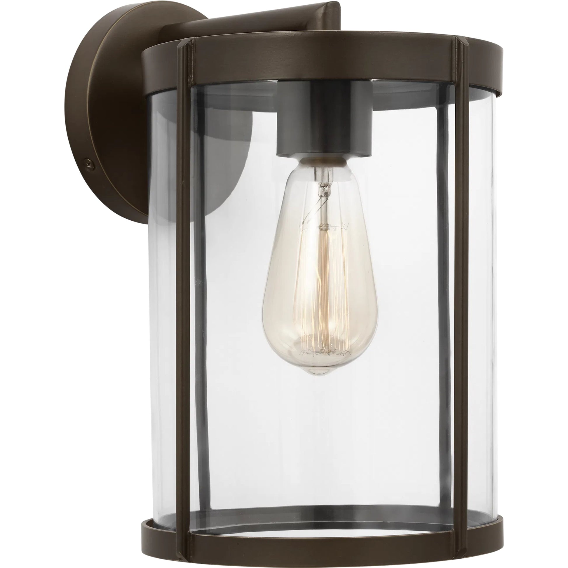 Luning Lantern by Generation Lighting. Made from aluminum in a cottage & farmhouse style.