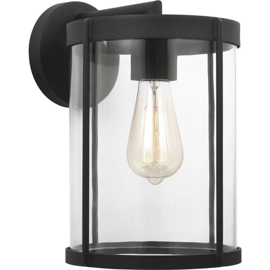 Luning Lantern by Generation Lighting. Made from aluminum in a unique style.