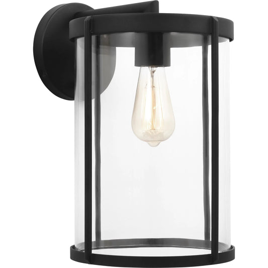 Luning Lantern by Generation Lighting. Made from aluminum in a unique style.