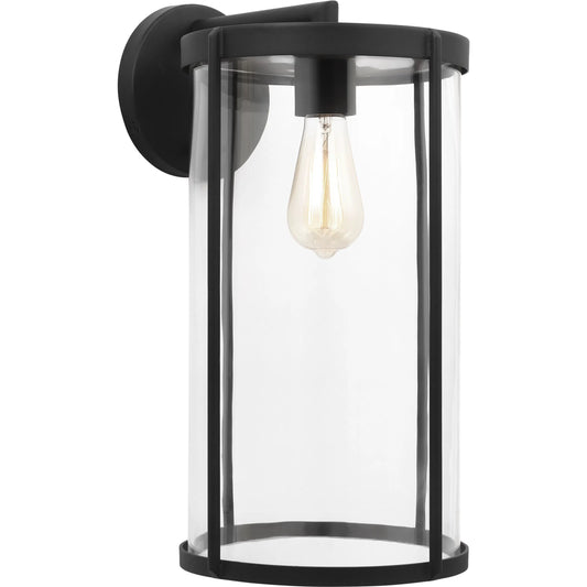 Luning Lantern by Generation Lighting. Made from aluminum in a unique style.