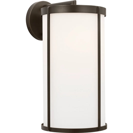 Luning Lantern by Generation Lighting. Made from aluminum in a unique style.