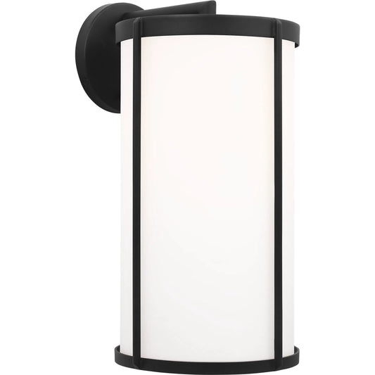 Luning Lantern by Generation Lighting. Made from aluminum in a unique style.