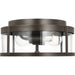 Luning Medium Flush Mount by Generation Lighting. Made from aluminum in a cottage & farmhouse style.