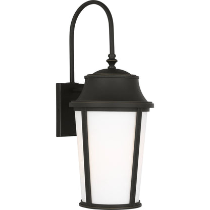 Portola Arm Lantern by Generation Lighting. Made from aluminum in a cottage & farmhouse style.