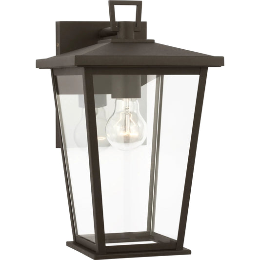 Linton Lantern by Generation Lighting. Made from aluminum in a unique style.