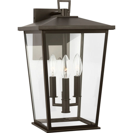 Linton Lantern by Generation Lighting. Made from aluminum in a unique style.
