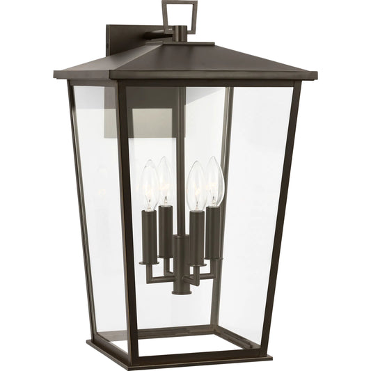 Linton Lantern by Generation Lighting. Made from aluminum in a unique style.
