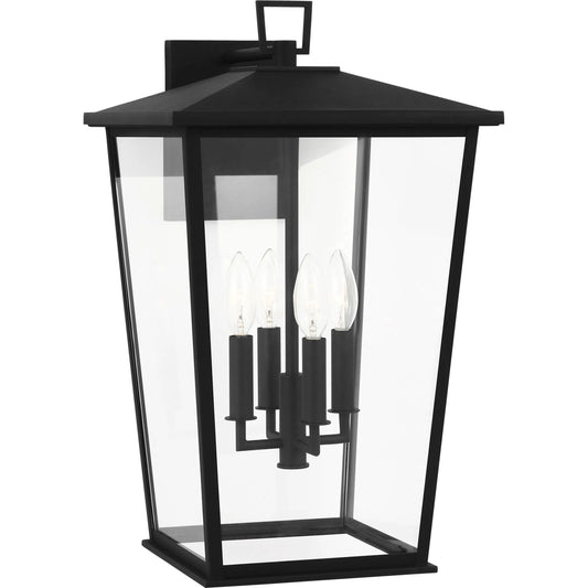 Linton Lantern by Generation Lighting. Made from aluminum in a unique style.