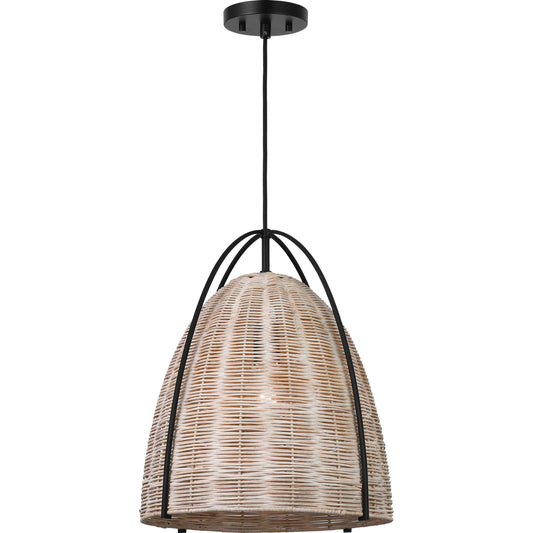 Norman Pendant by Visual Comfort & Co.. Made from rattan in a unique style.