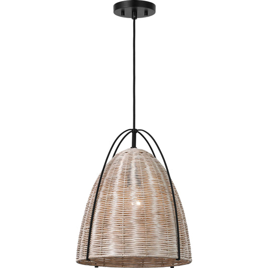 Norman Pendant by Visual Comfort & Co.. Made from rattan in a unique style.