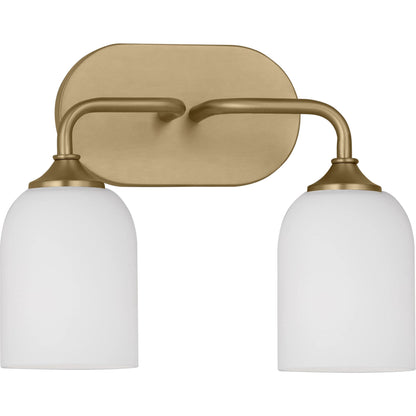 Emile Medium Vanity by Visual Comfort & Co.. Made from steel in a transitional style.
