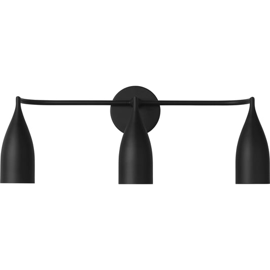 Maya Vanity Light by Generation Lighting. Made from steel in a unique style.