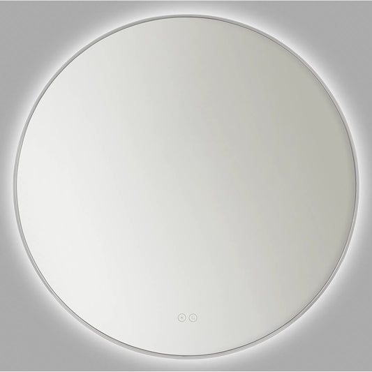 Cadre Round Mirror 30x30 by Generation Lighting. Made from glass in a modern style.