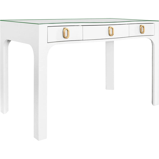 Gladys Curved Front Desk by Worlds Away. Made from unique in a unique style.