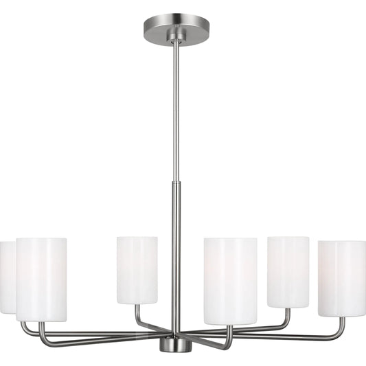 Rhett Large Chandelier by Visual Comfort & Co.. Made from steel in a unique style.
