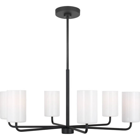 Rhett Large Chandelier by Visual Comfort & Co.. Made from steel in a unique style.