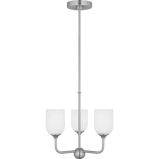 Emile Small Chandelier by Visual Comfort & Co.. Made from steel in a unique style.