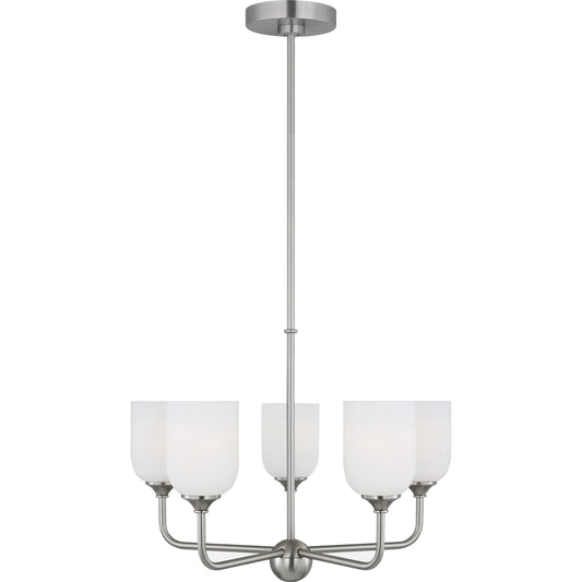 Emile Medium Chandelier by Visual Comfort & Co.. Made from steel in a unique style.