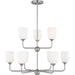 Emile Extra Large Chandelier by Visual Comfort & Co.. Made from steel in a unique style.